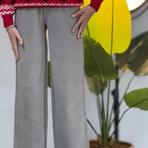 شلوار پلاتزو زنانه زمستانی GA (5)